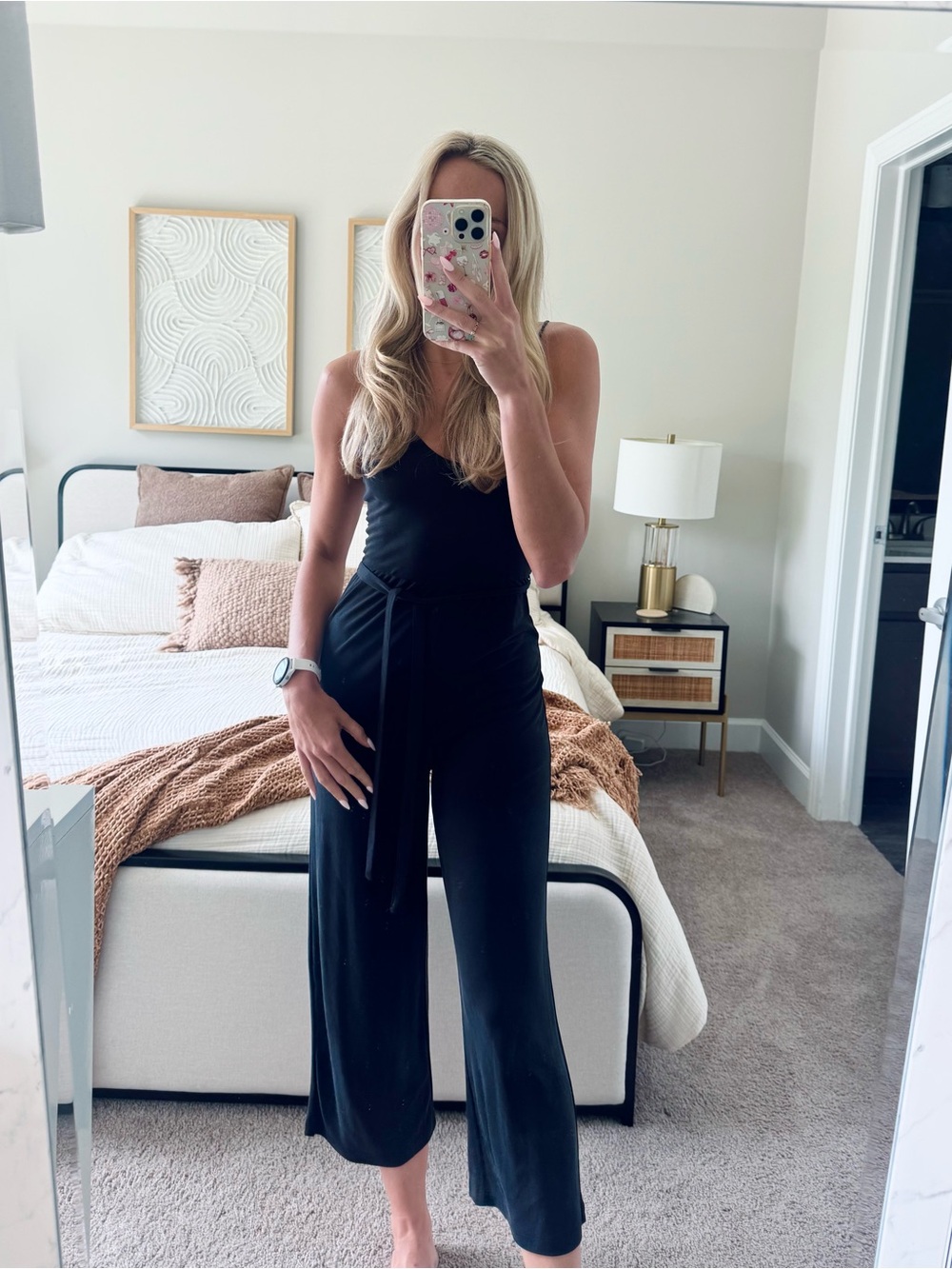 Topshop Black Jumpsuit